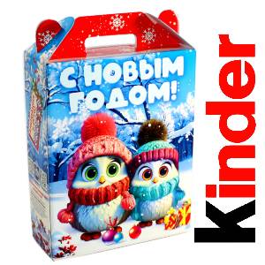 Детский подарок на Новый Год в жестяной упаковке весом 830 грамм по цене 3297 руб в Кемерово